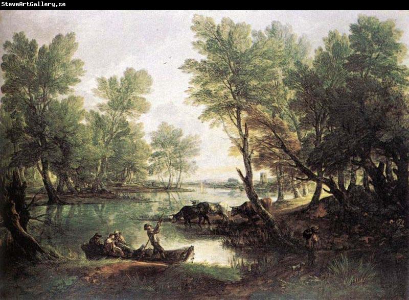 Thomas Gainsborough River Landscape